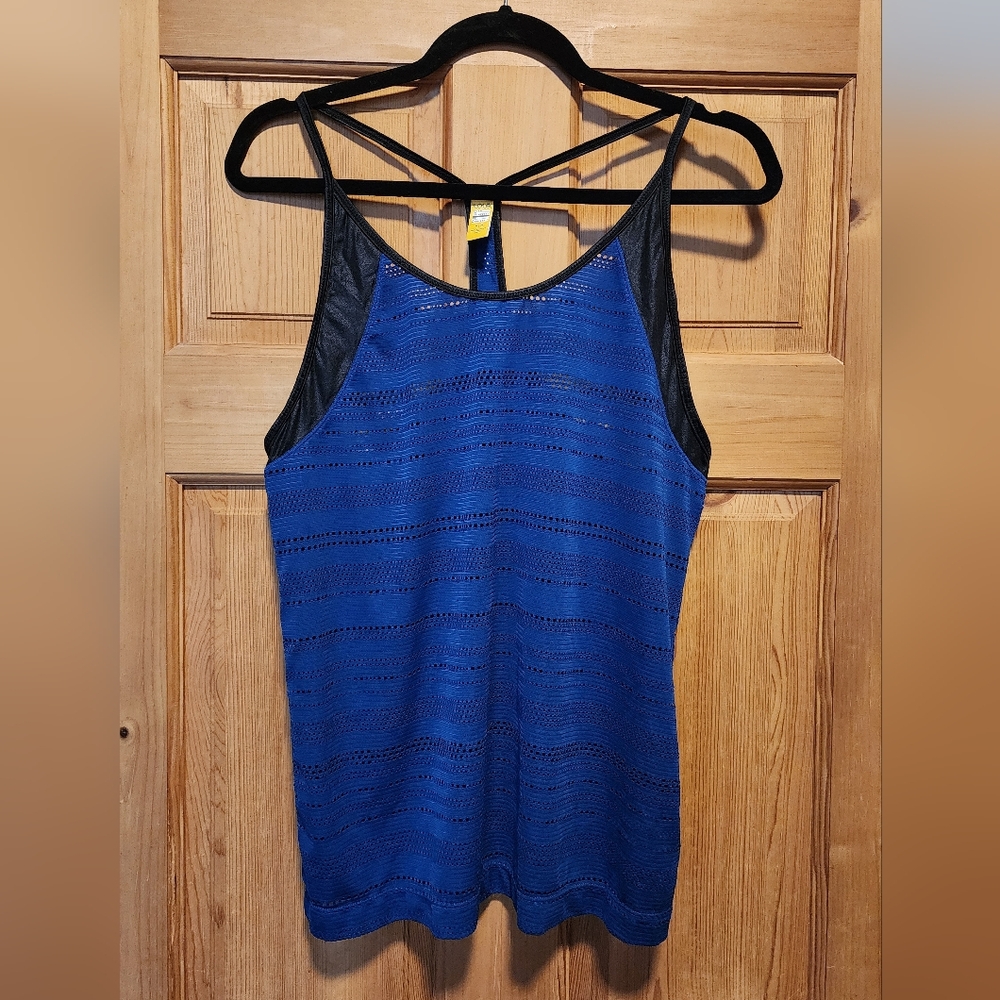 Lole Blue and Black Women's Top
